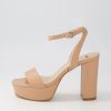 Shoes MOLLINI | Avana Nude Leather Sandals