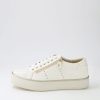 Shoes DJANGO & JULIETTE | Froggy Ivory Patent Leather Sneakers