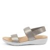 Shoes ZIERA | Usaid W Silver Elastic