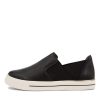 Shoes ZIERA | Adela W Black Leather Sneakers