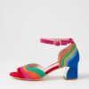 Shoes DJANGO & JULIETTE | Jabaru New Bright Multi Suede Sandals