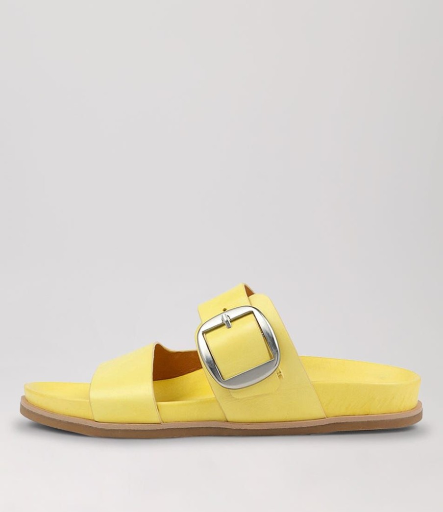 Shoes EOS | Carafe Popcorn Leather Slides