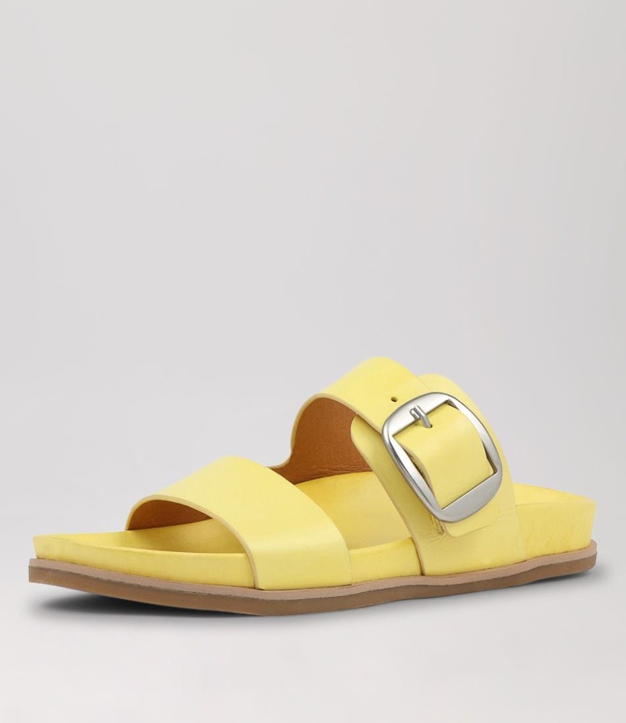 Shoes EOS | Carafe Popcorn Leather Slides