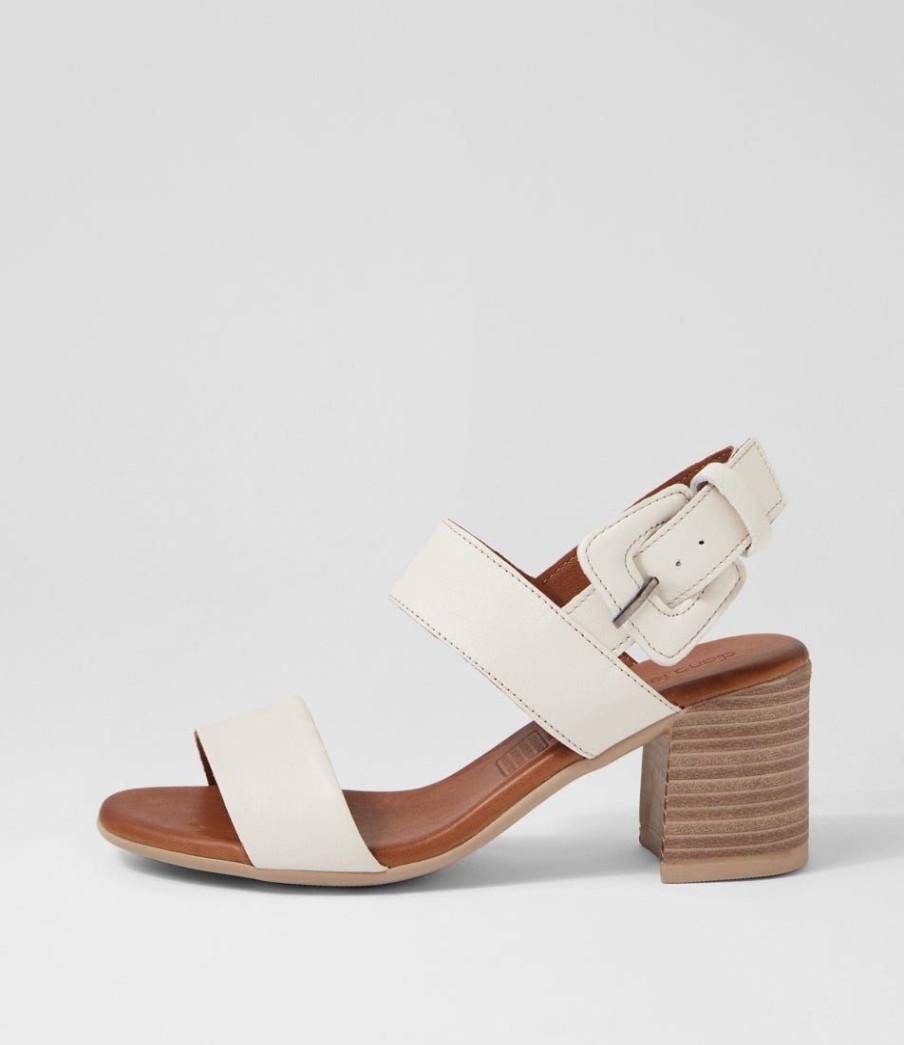 Shoes DIANA FERRARI | Wyme Cream Leather Sandals