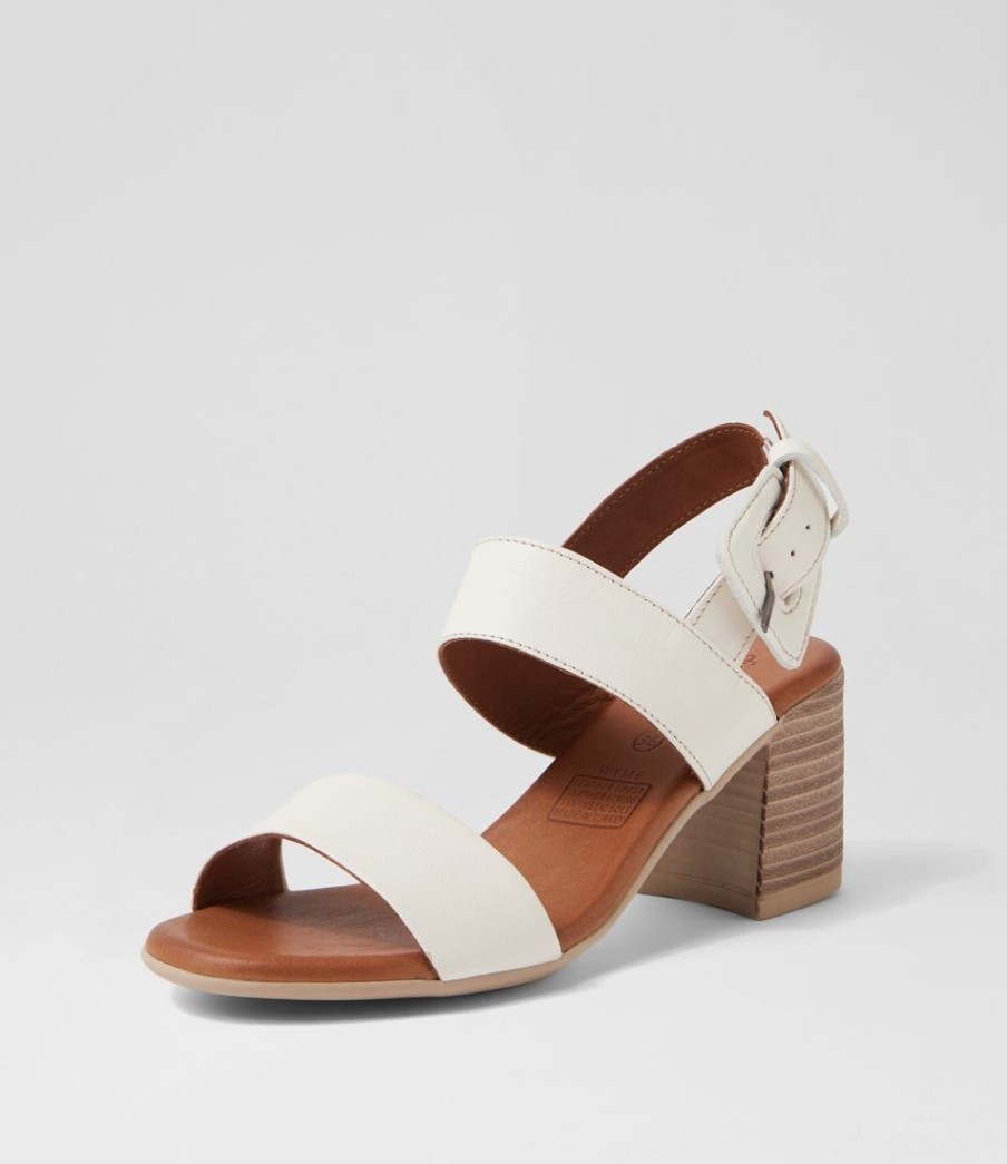 Shoes DIANA FERRARI | Wyme Cream Leather Sandals