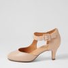 Shoes ZIERA | Timon Xw Nude Leather Heels