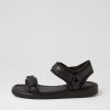 Shoes MOLLINI | Rising Black Leather Sandals