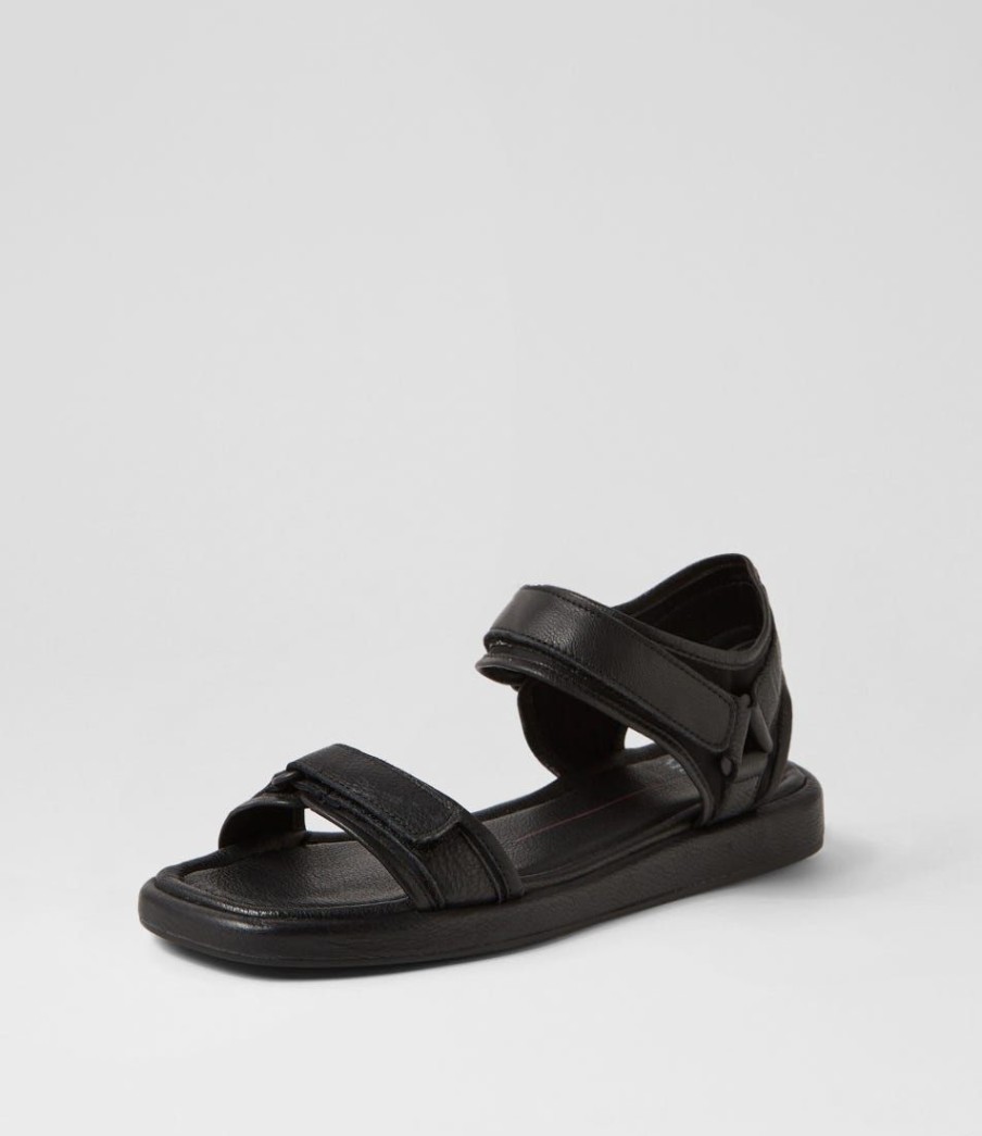 Shoes MOLLINI | Rising Black Leather Sandals