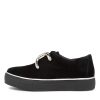 Shoes DJANGO & JULIETTE | Filpy Black Suede Sneakers Black Sole