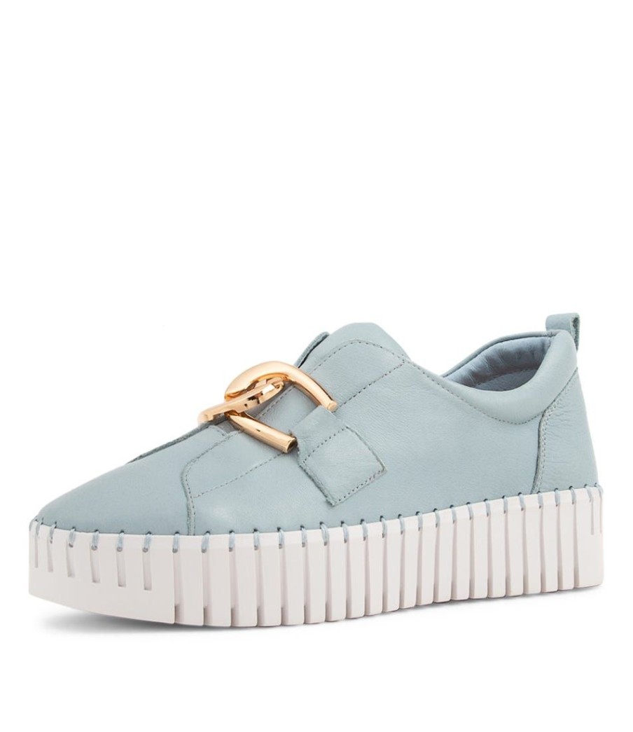 Shoes DJANGO & JULIETTE | Bage Denim Leather Sneakers Ws