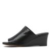 Shoes DJANGO & JULIETTE | Lacorn Black Leather Mules