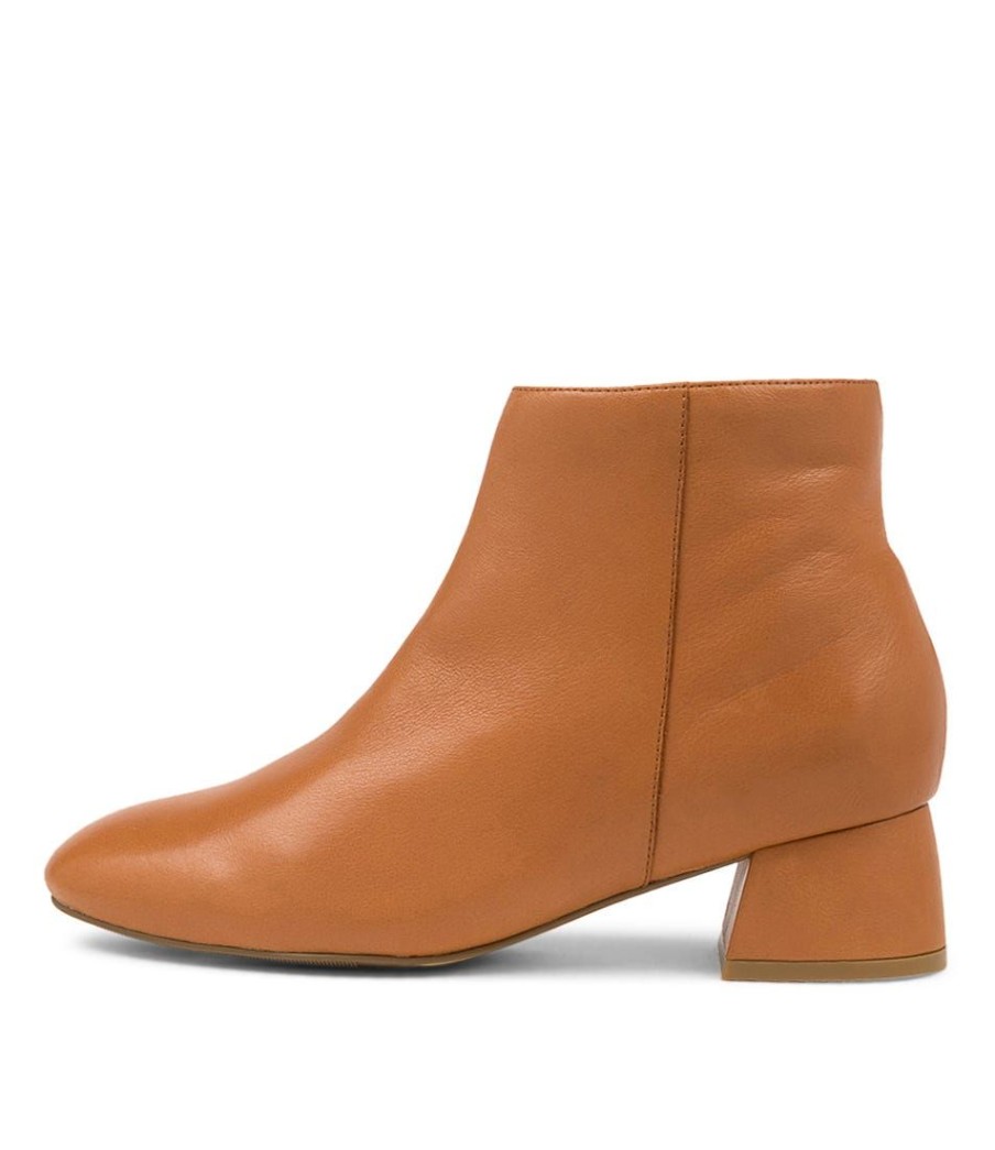 Shoes ZIERA | Ziggys W Scotch Leather Ankle Boots