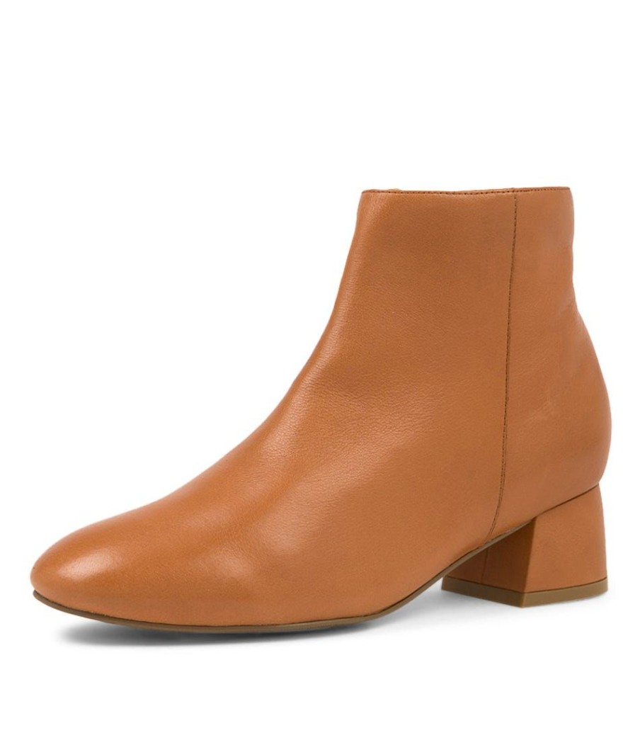 Shoes ZIERA | Ziggys W Scotch Leather Ankle Boots