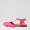 Shoes DIANA FERRARI | Rijade Fuchsia Leather Flat Shoes