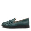 Shoes ZIERA | Miless W Emerald Leather Loafers