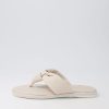 Shoes MOLLINI | Marteen Oatmilk Leather Thongs