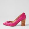 Shoes DIANA FERRARI | Savioni Fuchsia Woven Heels