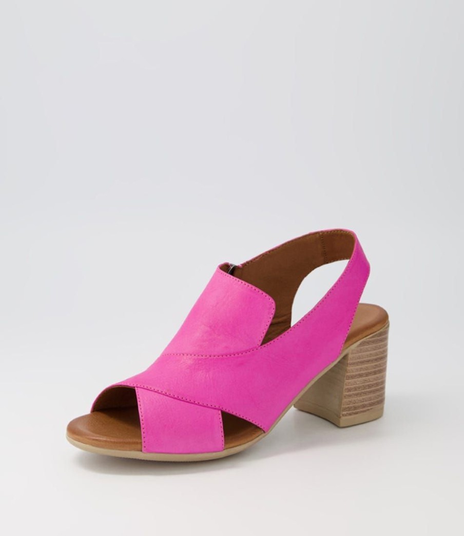 Shoes DIANA FERRARI | Wondir Fuchsia Leather Sandals