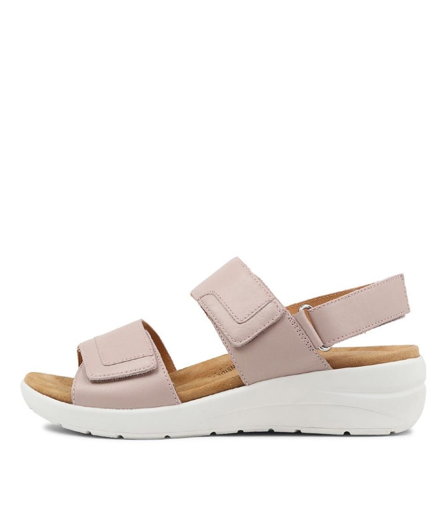 Shoes ZIERA | Nyle Xw Seashell Leather Sandals