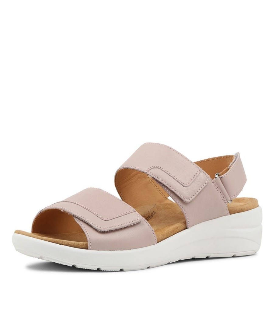 Shoes ZIERA | Nyle Xw Seashell Leather Sandals