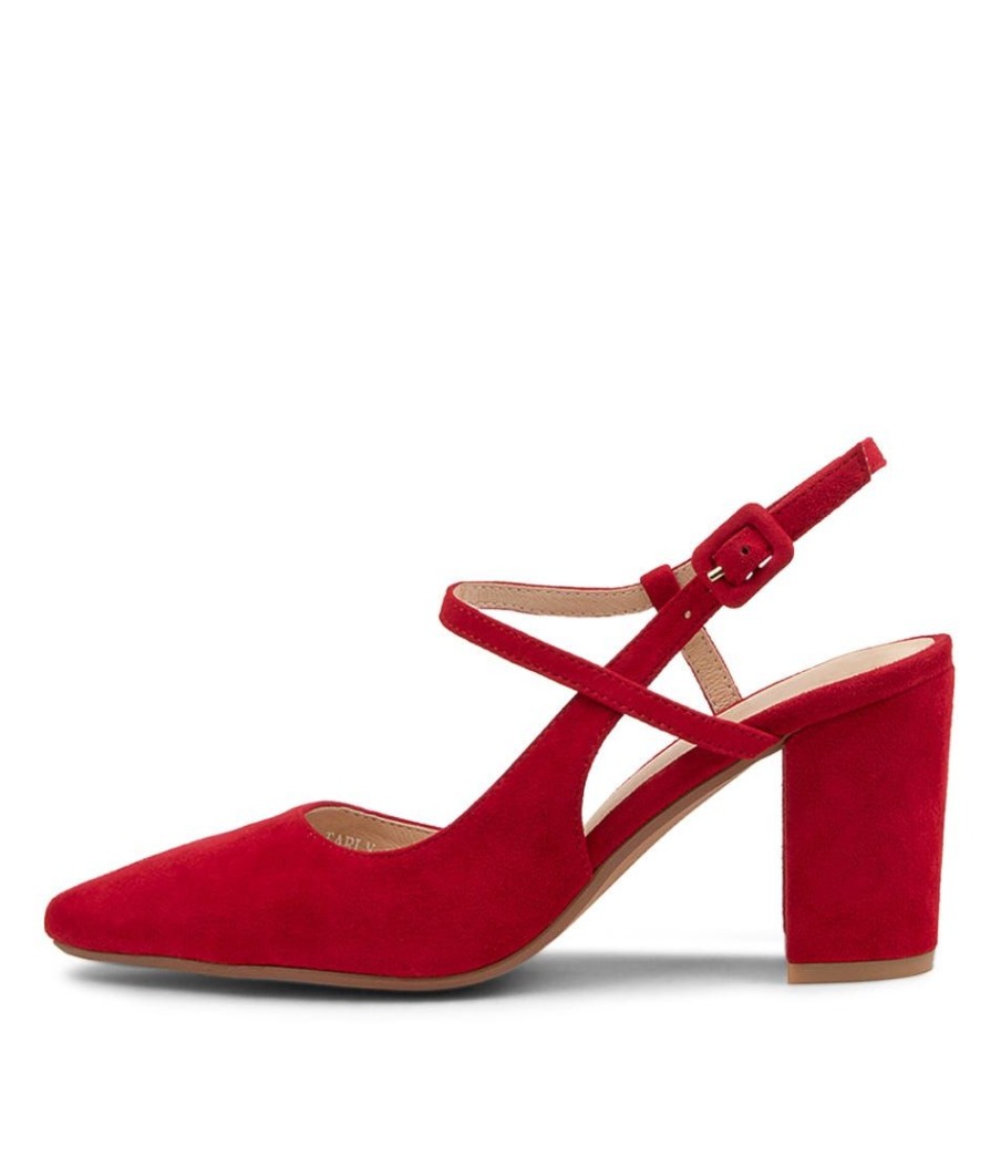 Shoes DIANA FERRARI | Starly Red Suede