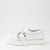 Shoes DJANGO & JULIETTE | Femilly White Leather Sneakers