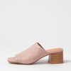 Shoes DJANGO & JULIETTE | Fallow Rose Leather Mules