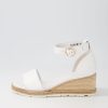 Shoes MOLLINI | Nacha White Leather Espadrilles