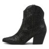 Shoes DJANGO & JULIETTE | Wagon Black Jewel Fabric Ankle Boots Bh