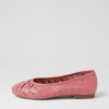 Shoes ZIERA | Carita Xf Pretty Pink Leather Ballet Flats