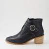 Shoes DJANGO & JULIETTE | Hommes Black Natural Heel Leather Ankle Boots