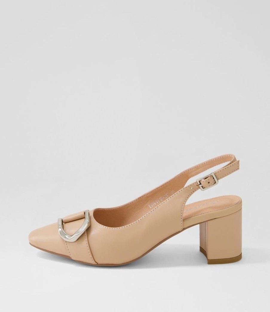 Shoes DIANA FERRARI | Lovily Nude Leather Heels