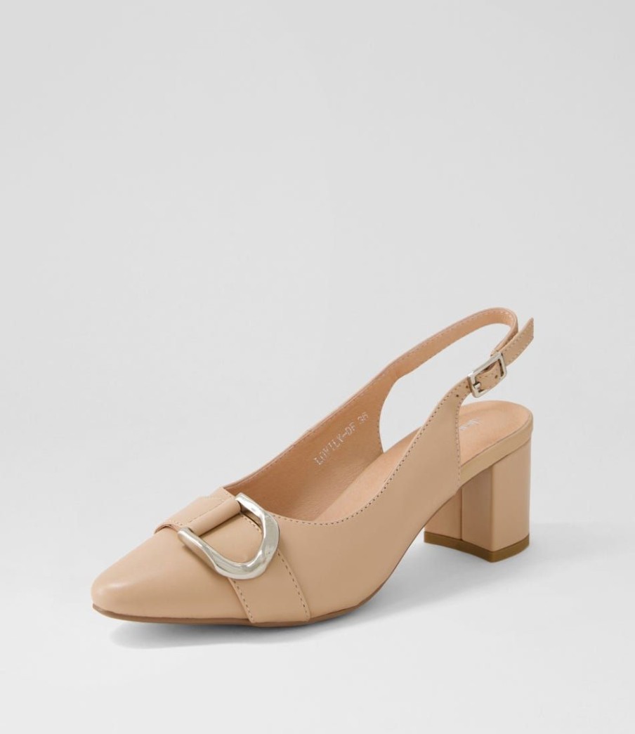 Shoes DIANA FERRARI | Lovily Nude Leather Heels