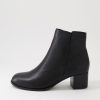 Shoes DIANA FERRARI | Bendigo Black Leather Ankle Boots