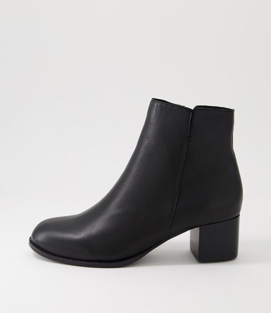 Shoes DIANA FERRARI | Bendigo Black Leather Ankle Boots