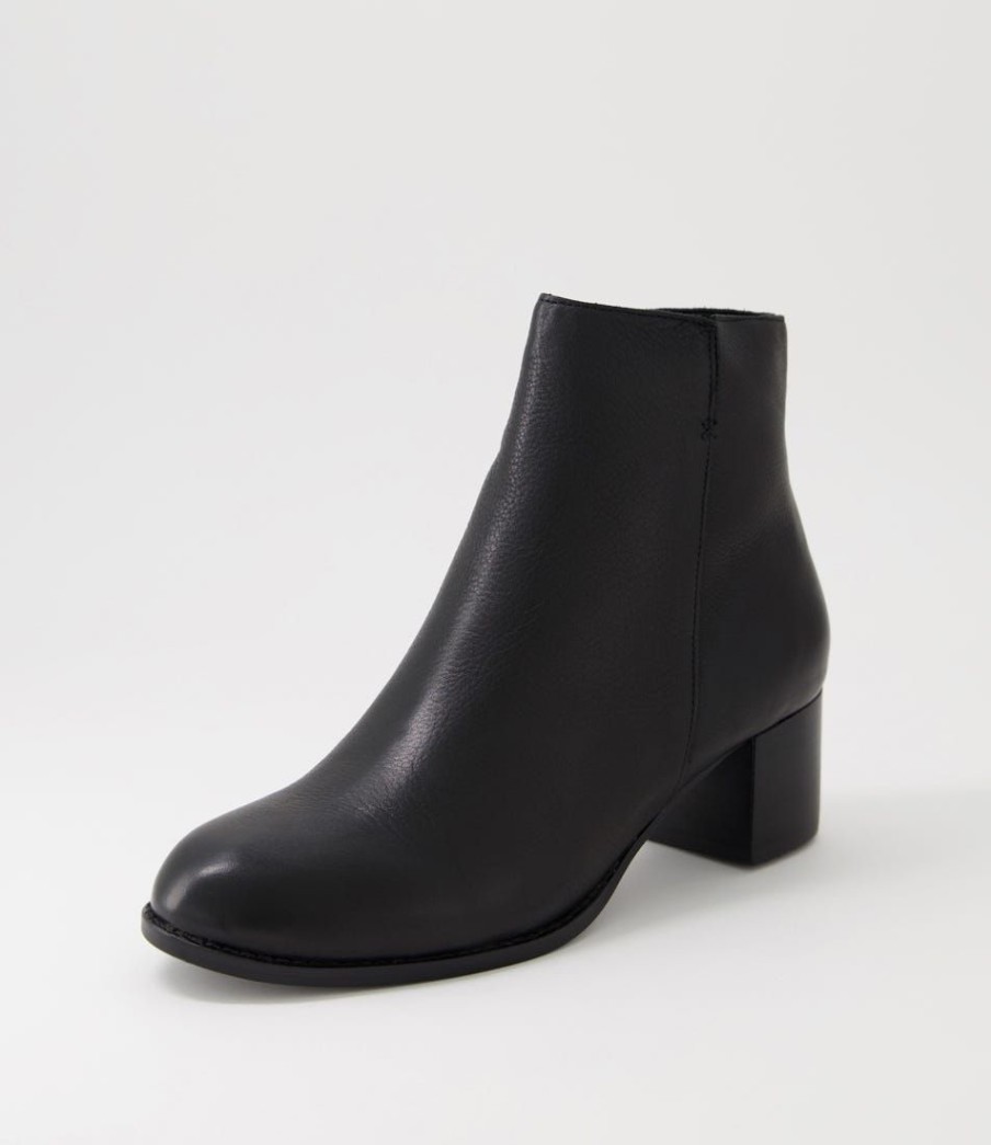 Shoes DIANA FERRARI | Bendigo Black Leather Ankle Boots