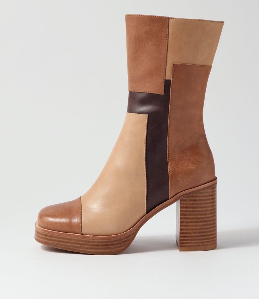 Shoes TOP END | Darnay Tan Multi Ankle Boots