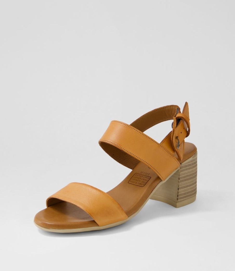 Shoes DIANA FERRARI | Wyme Tan Leather Sandals