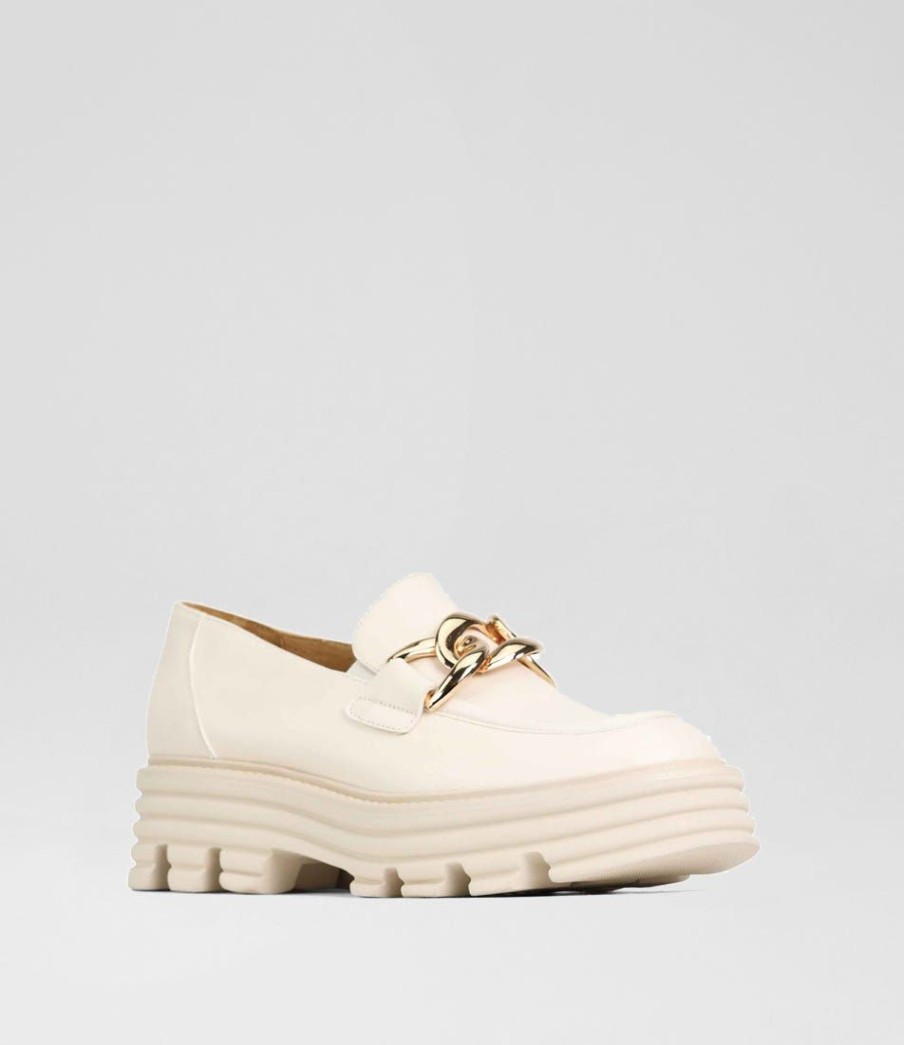 Shoes EOS | Samira Bone Leather Loafers