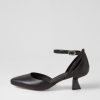 Shoes DJANGO & JULIETTE | Deone Black Leather Heels