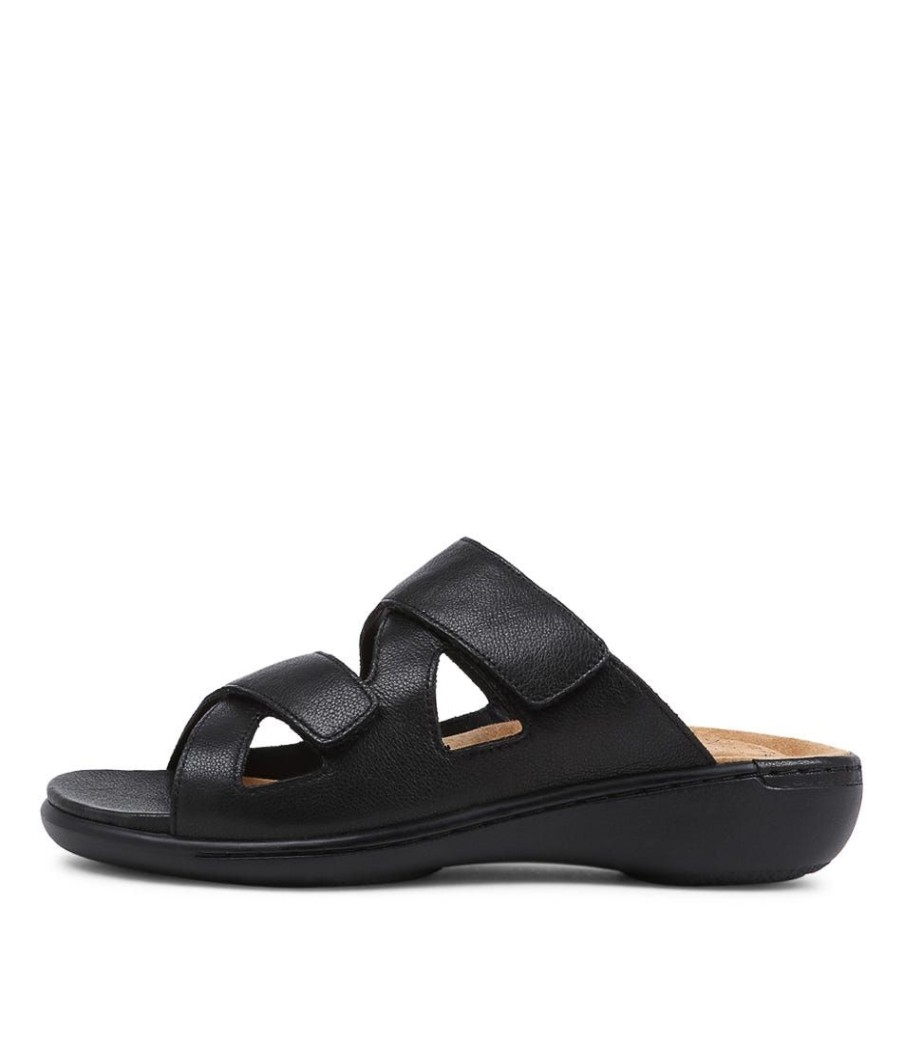 Shoes ZIERA | Bambii W Black Leather Sandals Bs