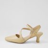 Shoes DJANGO & JULIETTE | Charissa Camel Leather Heels