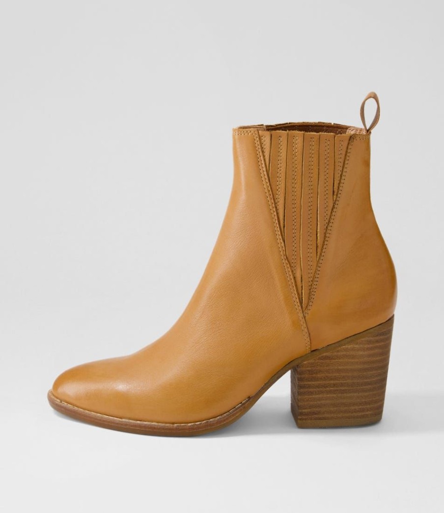 Shoes DJANGO & JULIETTE | Klipt Tan Leather Chelsea Boots