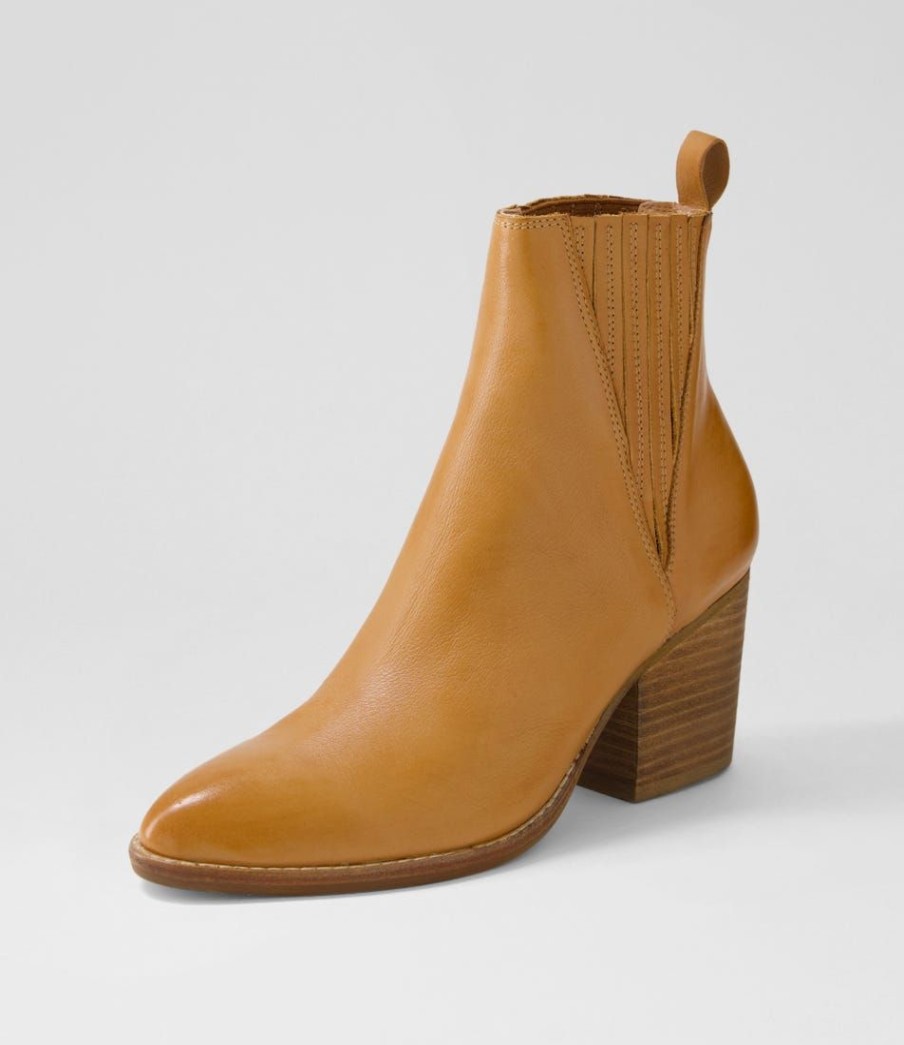 Shoes DJANGO & JULIETTE | Klipt Tan Leather Chelsea Boots