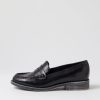 Shoes DJANGO & JULIETTE | Messina Black Leather Loafers