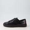 Shoes MOLLINI | Oskher Black Patent Leather Sneakers