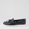 Shoes DIANA FERRARI | Alycee Navy Leather Loafers