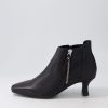 Shoes DJANGO & JULIETTE | Canada Black Leather Ankle Boots