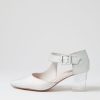 Shoes DJANGO & JULIETTE | Happie Silver Rainbow Leatherheels