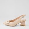 Shoes DJANGO & JULIETTE | Itzel Nude Leather Heels